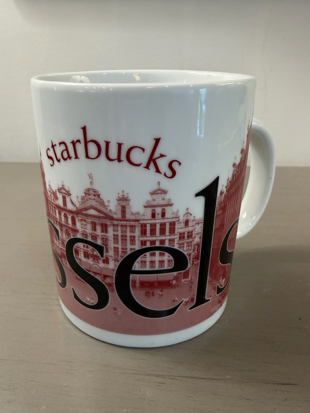 Starbucks Coffee City Mug Collector's Series BRUSSELS 18 oz. Tea Beverage Cup